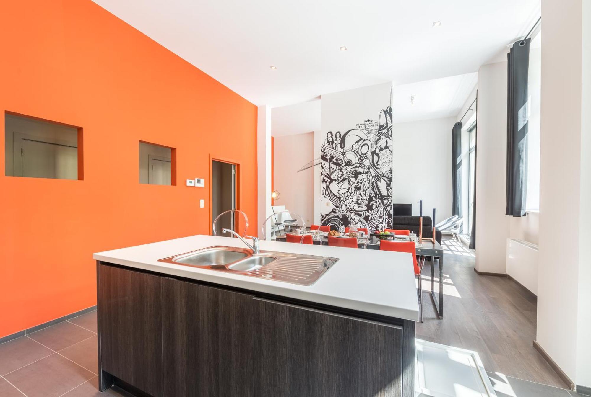 Apartmán Smartflats - Berlaymont Brusel Pokoj fotografie